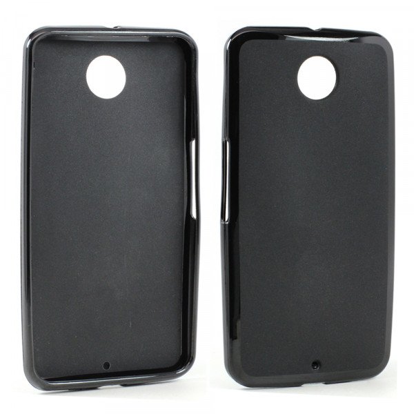 Wholesale Google Nexus 6 Soft TPU Gel Case (Black)
